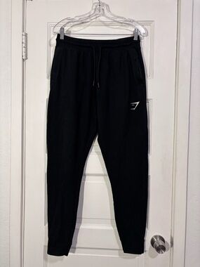 Gymshark Black Tapered Tech Joggers